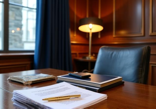 Sophisticated legal office in London City