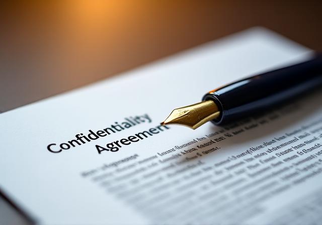 Professional contract signing representing startup protection